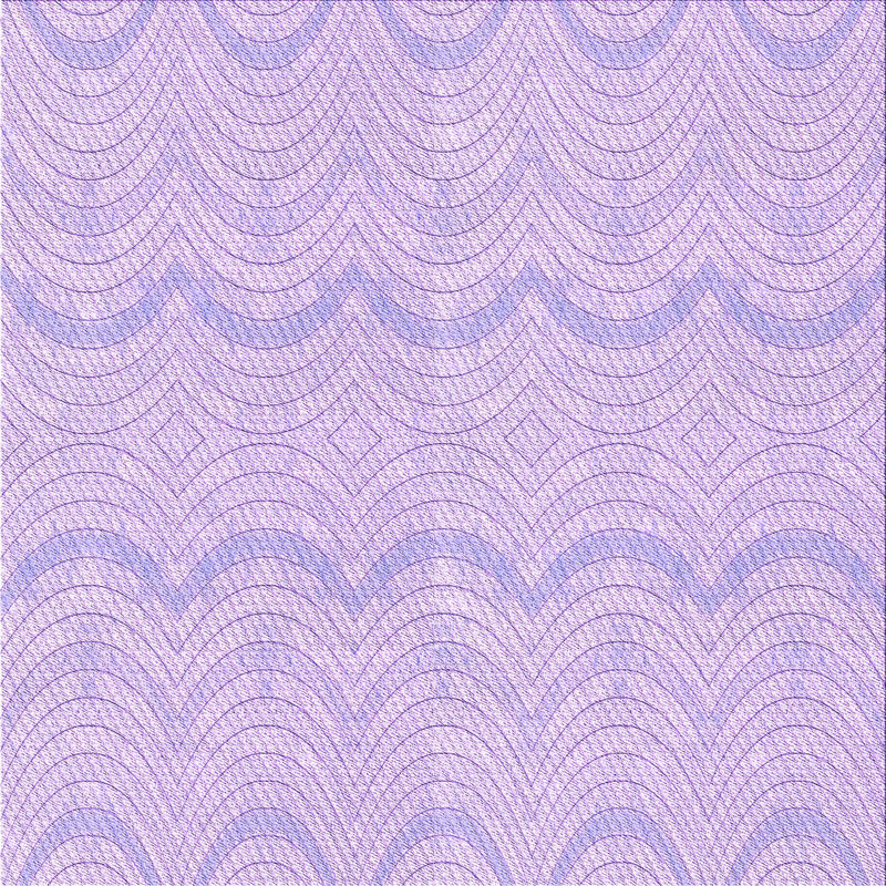 Tapis 100% à motif lavable à la machine 2989, Carré 5 pi