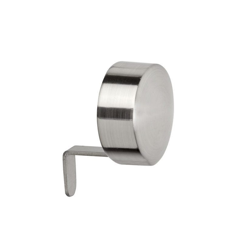 8.89cm Finial, Satin Silver