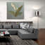 Art mural en verre acrylique 36 po x 36 po «Cottage Lily Of The Valley» par Danhui Nai