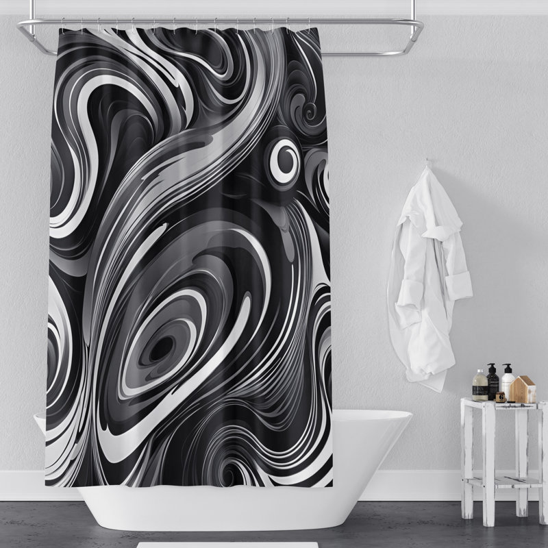 Rideau de douche Vivie, 72 po x 70 po