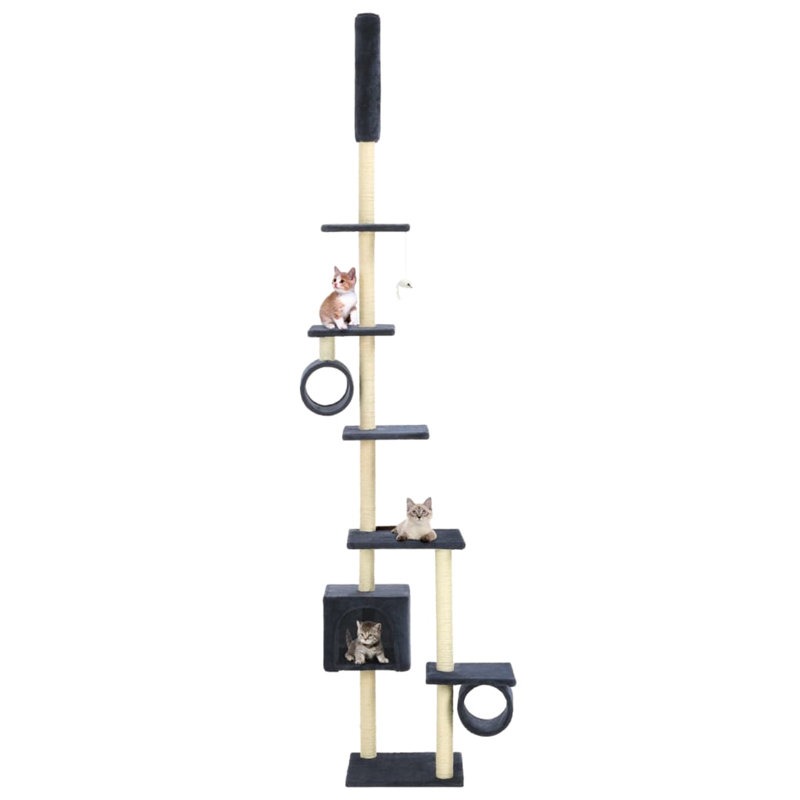 Gaskins 260cm H Cat Tree, Blue