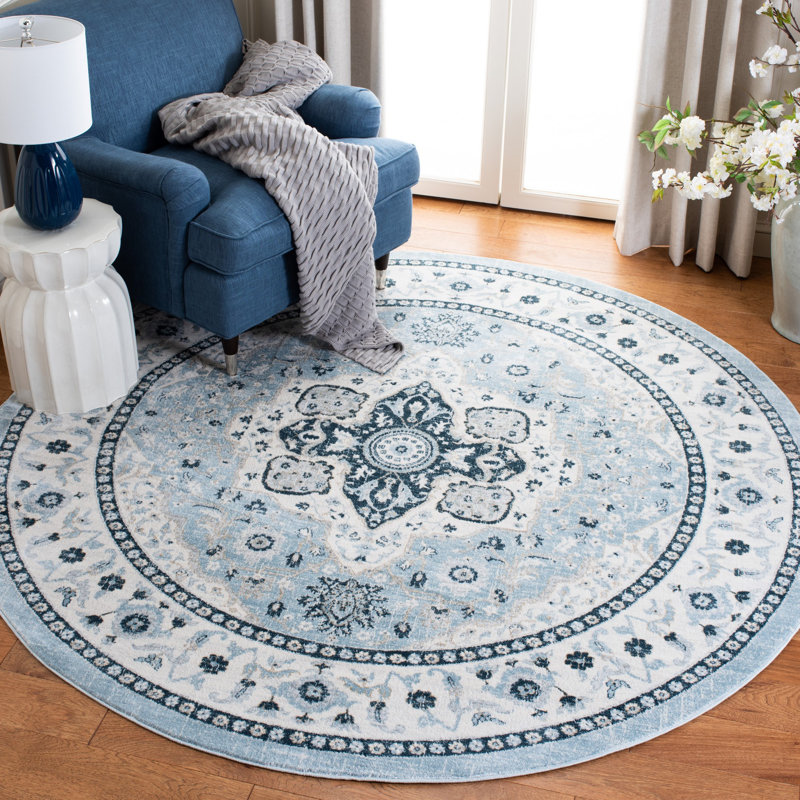 Tapis oriental performance Abaas, Rond 6 pi 7 po