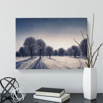 Winter Forest Landscape Vol.6 - Wrapped Canvas