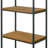 75"H Wilhelmine Etagere Bookcase