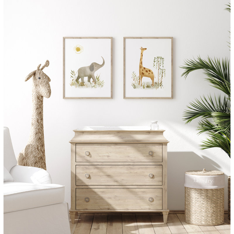 Bengal Safari, ensemble de 3 impressions sur papier