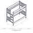 Fireside Lodge Hickory Log Bunk Bed - Single/Single - Ladder Right - Natural-3621901-3702300-3702294