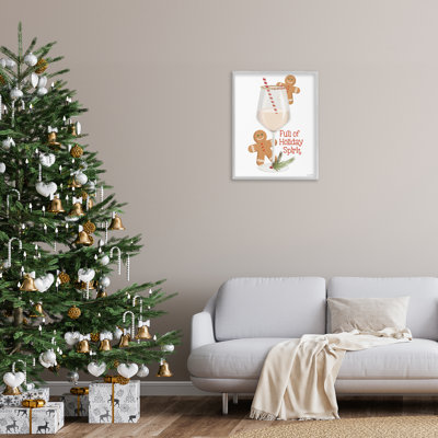 «Full Of Holiday Spirits», estampe numérique de House Fenway