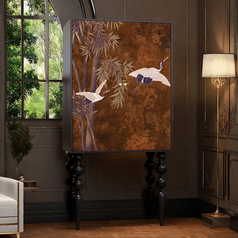 Practical multi-layer high-legged cabinet