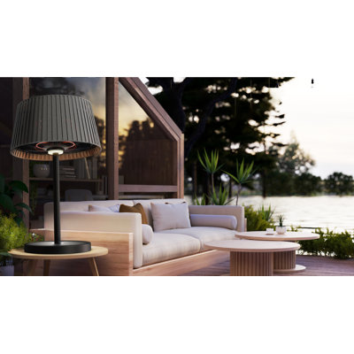 Vellura Tabletop Heater & Light