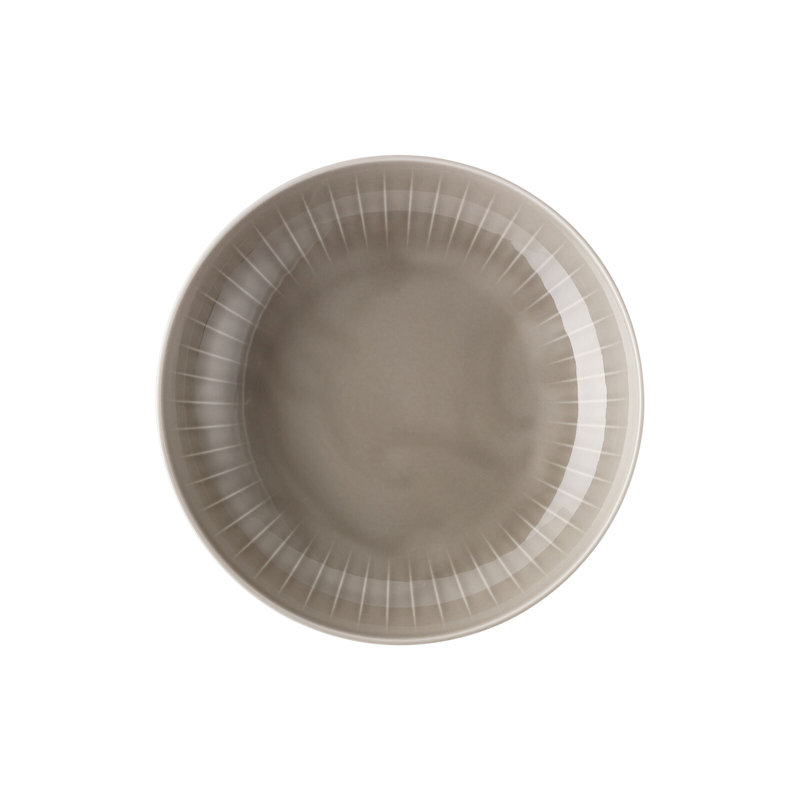 Joyn Porcelain Serving Bowl, Gray