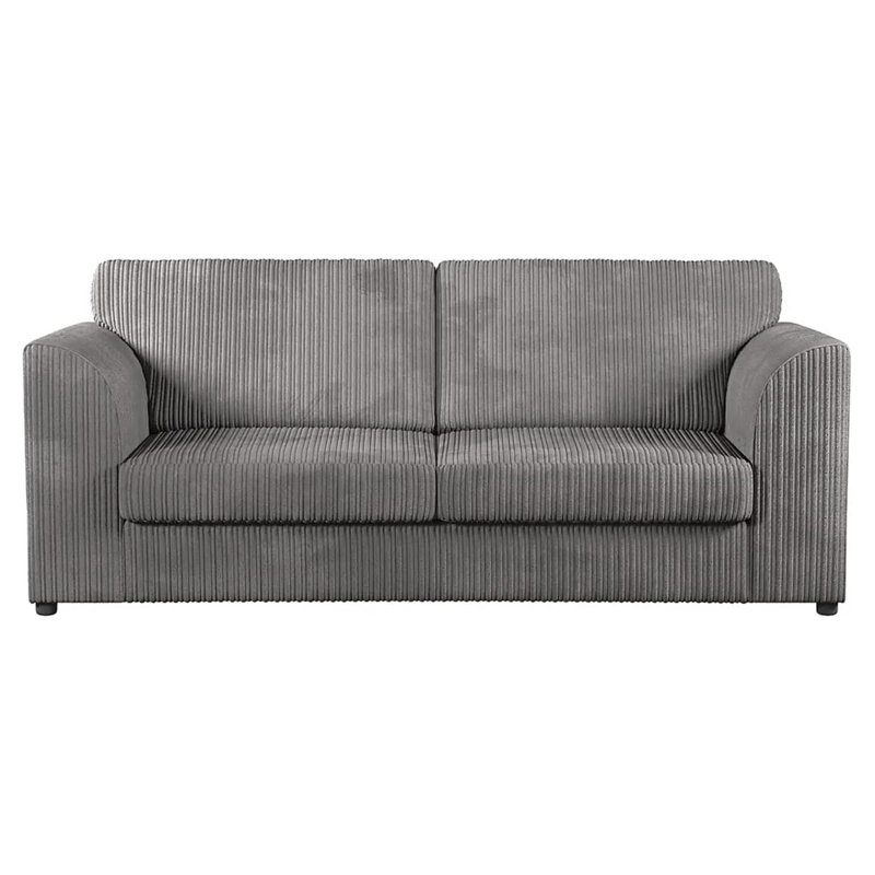 3 Seater Corduroy Sofa, Grey