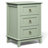 Modern 3-Drawer Wooden Nightstand-350354791