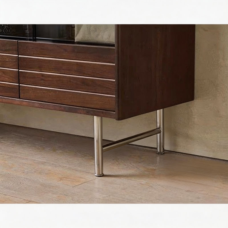 Buffet arrondi à large comptoir, H 31,50 po x l 47,24 po x P 15,55 po