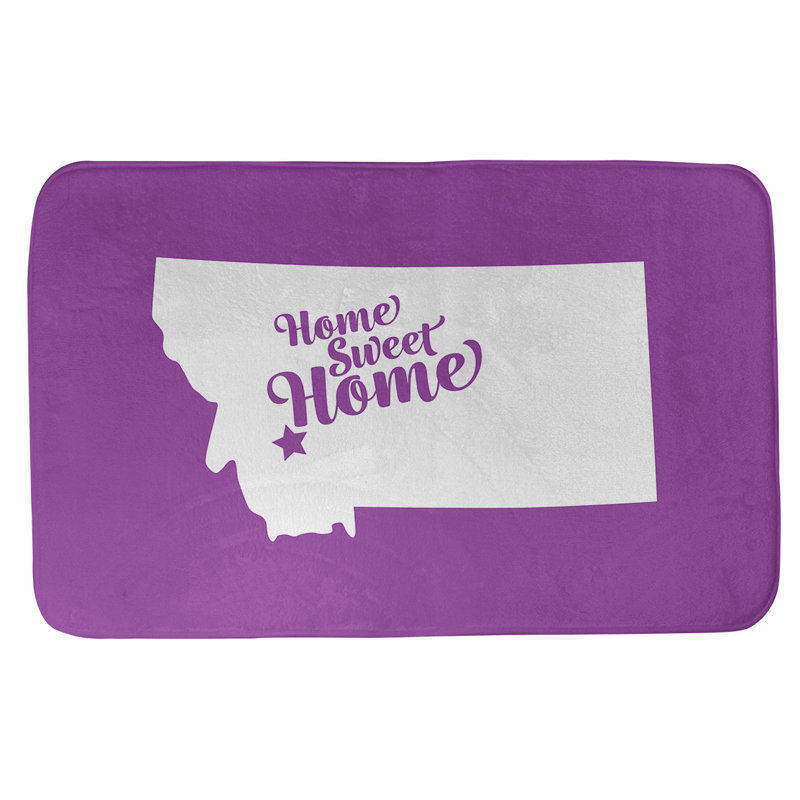 Tapis pour salle de bain butte doux, l 21 po x L 34 po, Violet