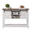 Console de 46 po Chimira, blanc-1463837282