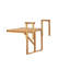 Evon Rectangular Acacia Solid Wood Outdoor Dining Table - 60 cm W 48 cm D