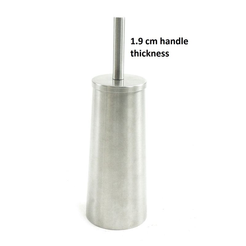 Free-Standing Toilet Brush and Holder