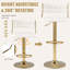 Tabouret de bar rotatif à hauteur ajustable Oluseun-1174234742