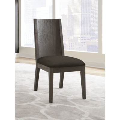 Beaconsdale 20'' H Velvet Upholstered Oak Side Chair