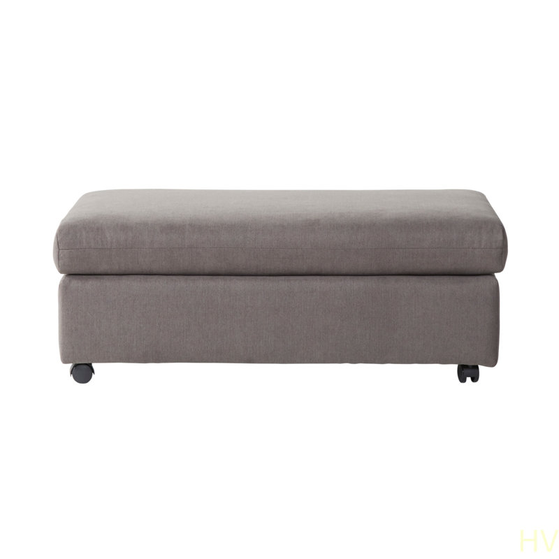 Repose-pieds de salon en tissu, Gris