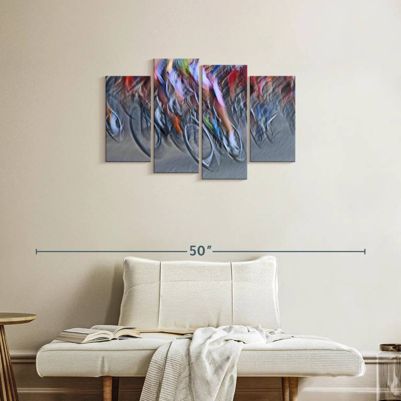 Sireci Biker Stampede, 22" H x 36" W