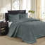 Courtepointe 3 pièces très grand / très grand - rembourrage réversible et doux en coton prélavé pour une soirée relaxante