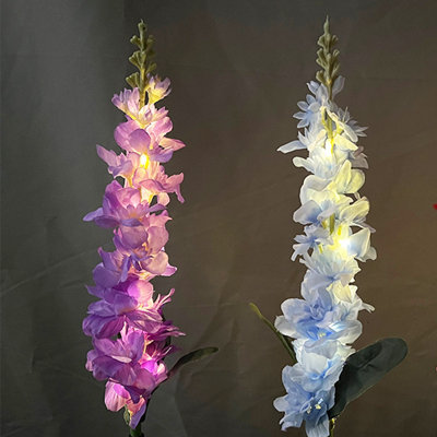 Led Solar Garden Lights, Colorful Tulip Flower Lights(set Of 4)