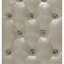 Ensemble de 2 fauteuils capitonnés ivoire et blanc os