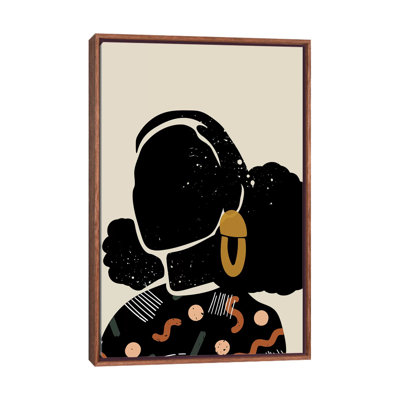 Black Hair IV - impression d'art graphique