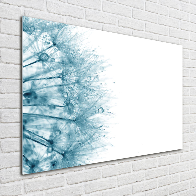 Dandelion - No Frame Print on Glass