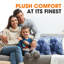 Coussin décoratif en fausse fourrure-209702000