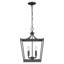 Luminaire suspendu géométrique à 4 lumières Rancourt-127986181
