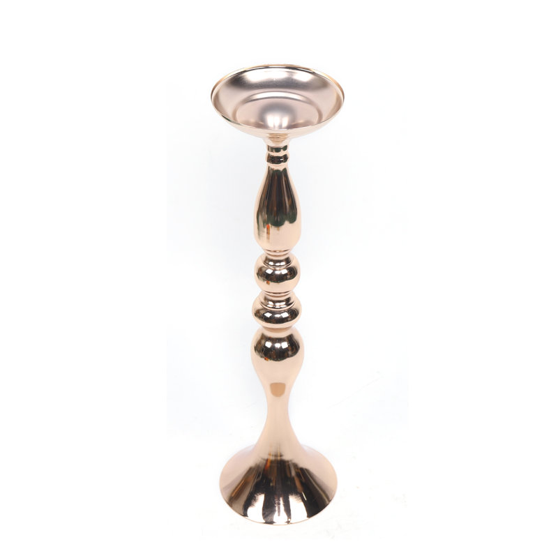 10pcs 19.7" Tall European Style Wedding Single Head Candle Holder Flower Stand