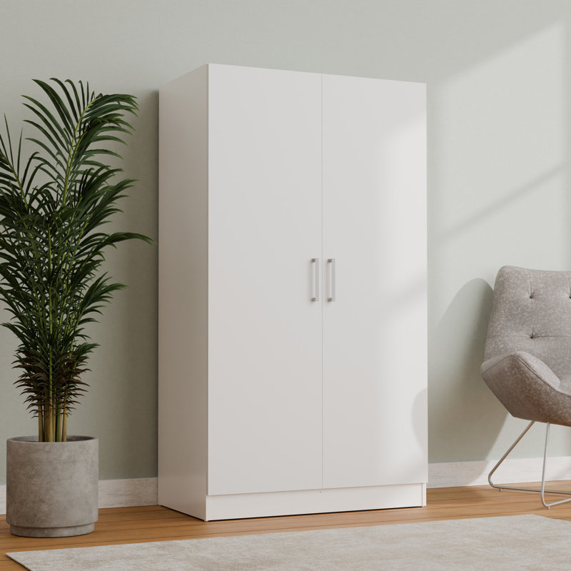 Armoire de rangement polyvalente 2 portes avec tablettes Orley, l 33,07 po