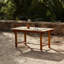 Sirmans 4 - Person Wood Patio Dining Set with Rectangular Table-530862759