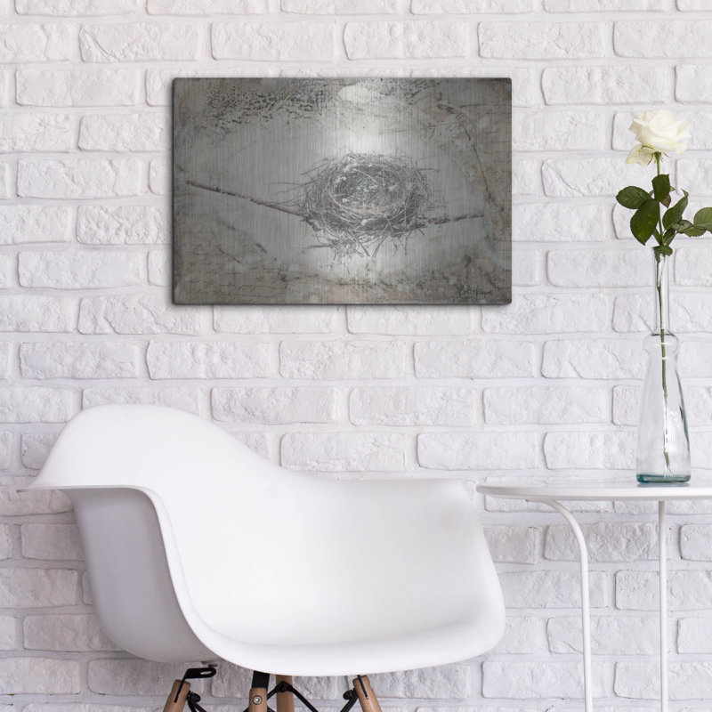 " Wintering " by Britt Hallowell, 16" H x 24" W