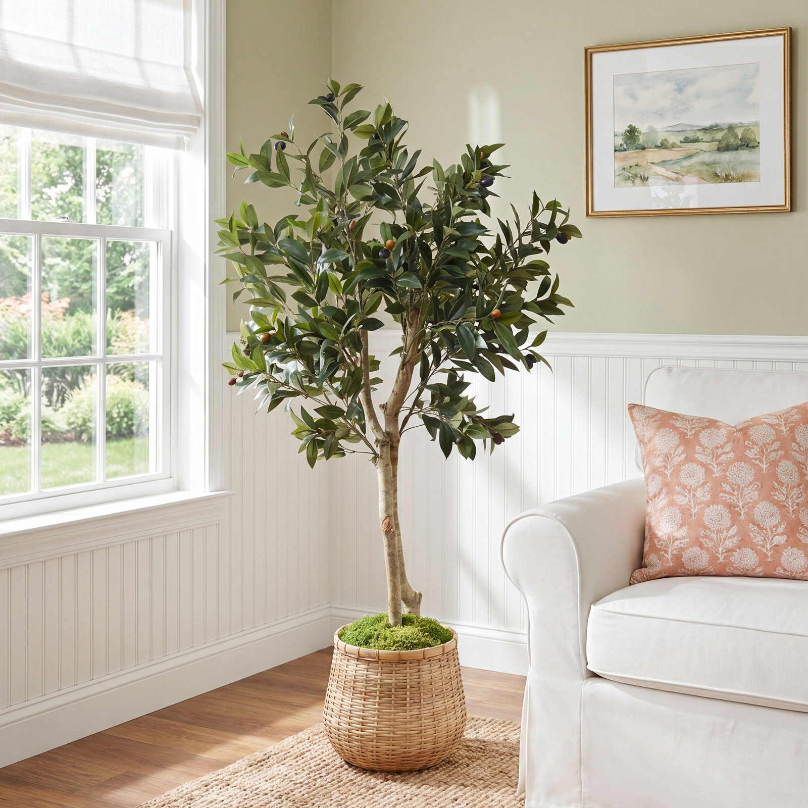 Sani 62" Olive Tree in Pot
