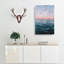 Moon Above The Vast Ocean - Wrapped Canvas Print-56667688