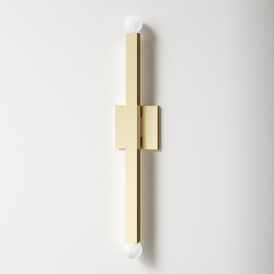 Peary 2-Light Dimmable Wallchiere