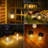 15'' Solar Powered Integrated LED Barrel Lantern-110981875