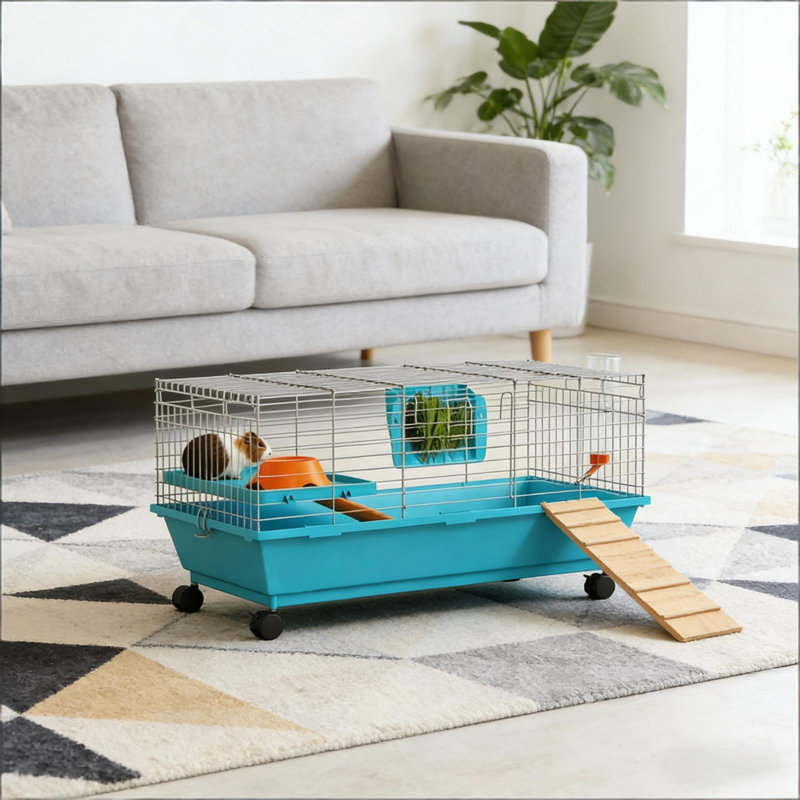 Mobile Bunny Cage,Small Animal Cage