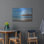 Art mural en métal luxueux «Point Loma - View From Coronada Shores» par Chuck Larivey, 36 po x 24 po