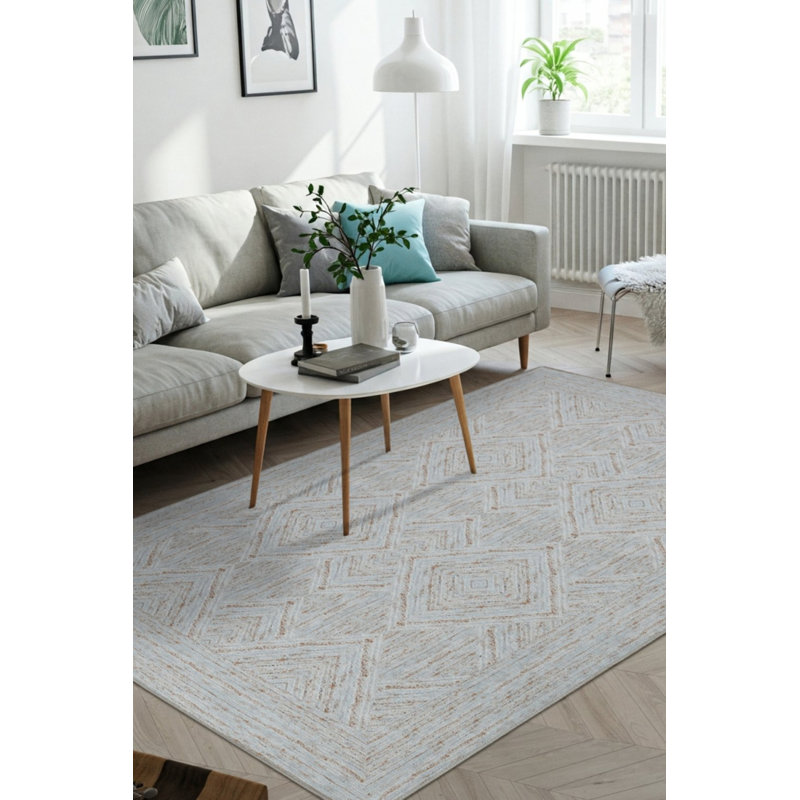 Tapis en chenille Heileman, Rectangle 7 pi 7 po x 10 pi 10 po