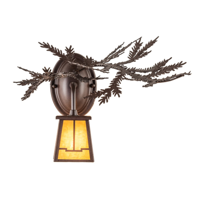 Pine Branch 1 - Light Armed Sconce