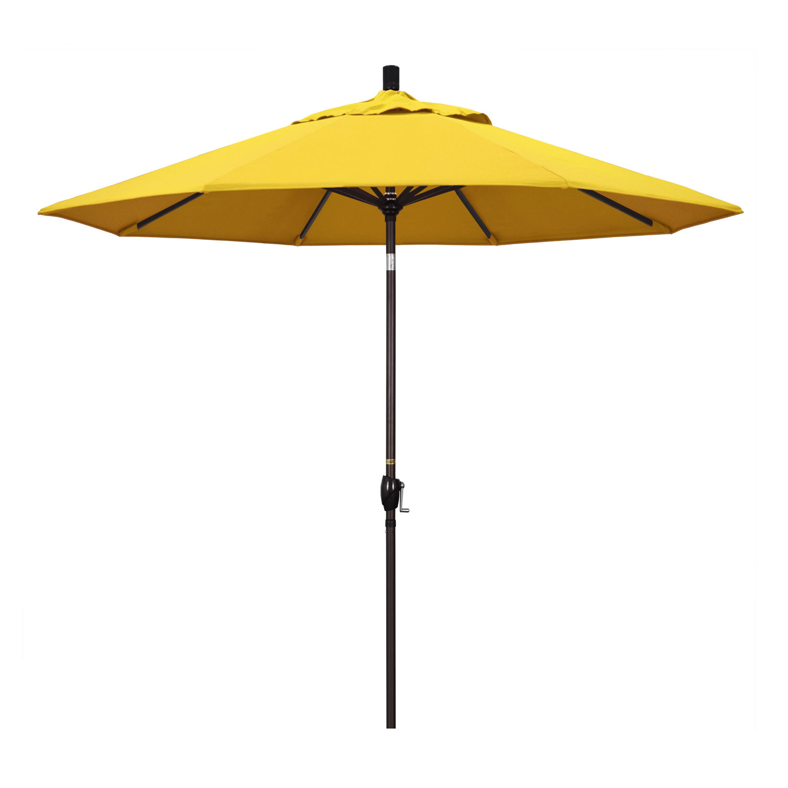 Iuka 108'' Outdoor Umbrella, Lemon Performance