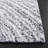 Kries Shag 102 Handwoven Polyester/Micro Polyester Abstract Indoor Use Only Rug in Ivory/Gray-681382232
