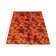 Contemporary Rectangle Washable Red/Orange Area Rug