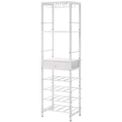 Berroa 16 Bottle Wine Bottle & Glass Rack