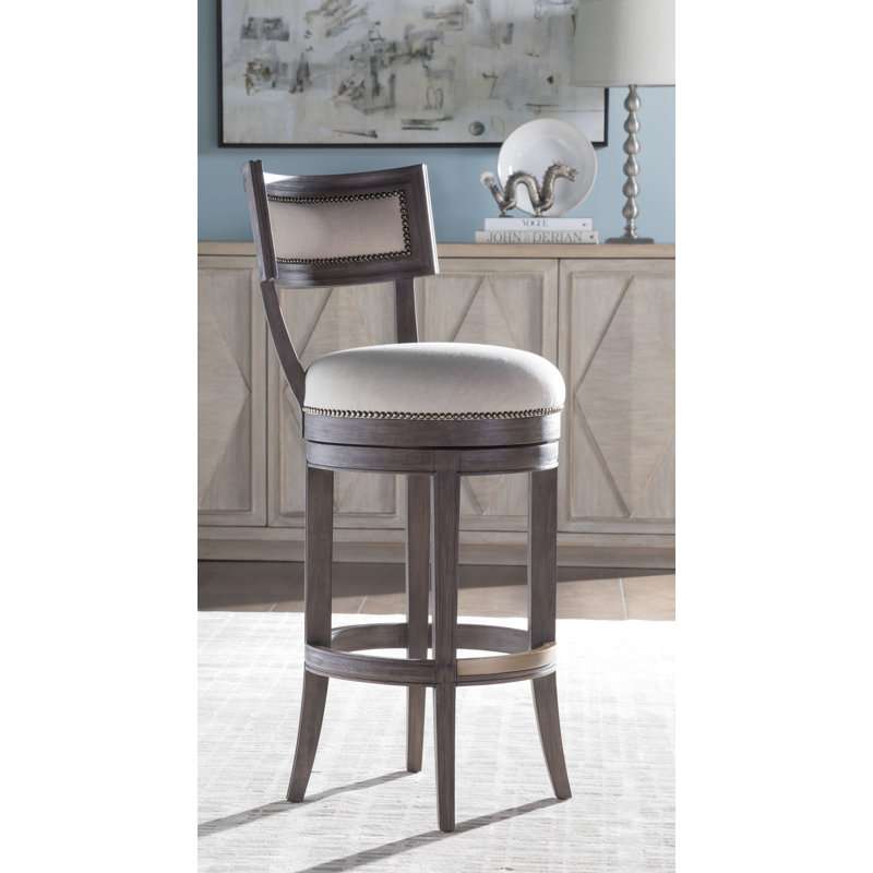 Cohesion Swivel Upholstered Stool, Counter Stool (24” Seat Height)