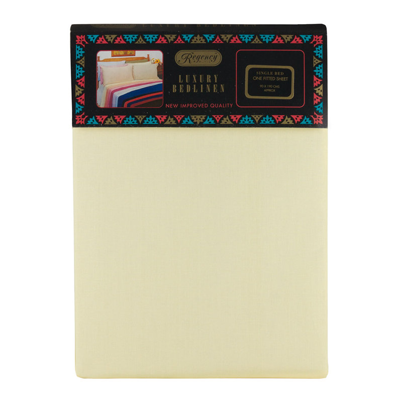 Cotton Blend/Polyester Fitted Sheet